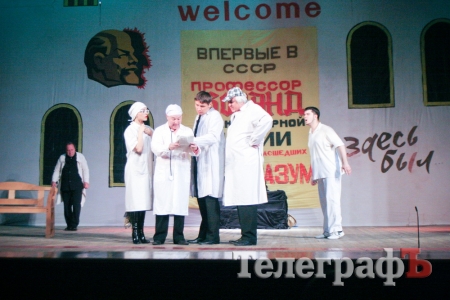 Рукописи не горят: в Кременчуге российские актеры показали «Мастера и Маргариту»