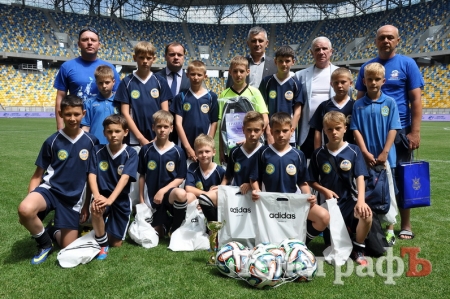 «Кремень-2003» стал пятым на Всеукраинском финале «Кубка наций Данон»