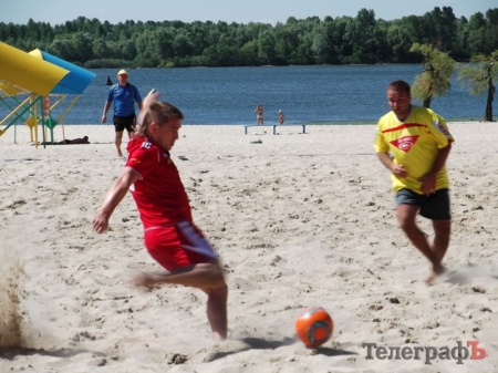 7 июня начнётся чемпионат Кременчуга по пляжному футболу