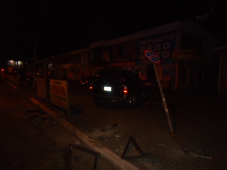 9 июня в Кременчуге автомобили врезались в столбы, ограждения и друг в друга