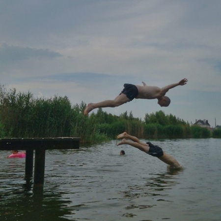 Летний Кременчуг в Instagram: речка, учеба и пятница, 13-е