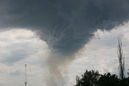 В Полтавской области произошел взрыв на газопроводе, который транспортирует газ в Словакию