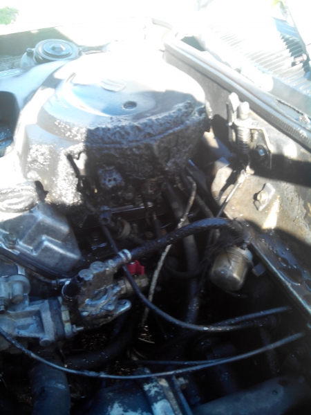 В Кременчуге загорелся «Комби-ЗАЗ»