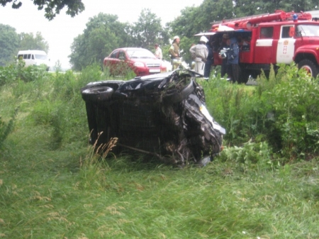 На Полтавщине в ДТП на трассе погибли два человека