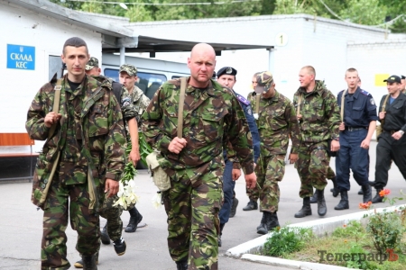 Бойцы Нацгвардии из Кременчуга получили повышенную зарплату за участие в АТО