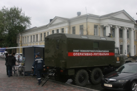 На Полтавщине беженцев встречают психологи