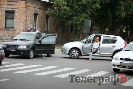 В центре Кременчуга столкнулись «иранец» и «француз»