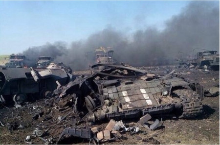 Под Луганском погибли 19 украинских военных - Минобороны