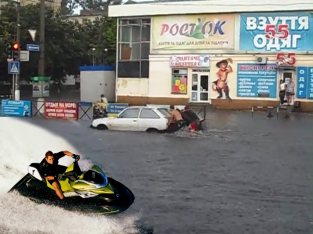 Фотожабы на вчерашний ливень в Кременчуге: присоединяйтесь:)