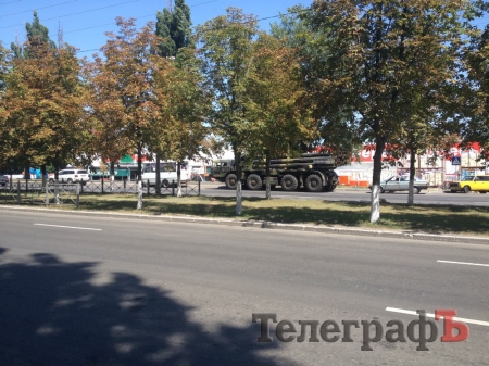 В Кременчуге столкнулись маршрутка и «Смерч»