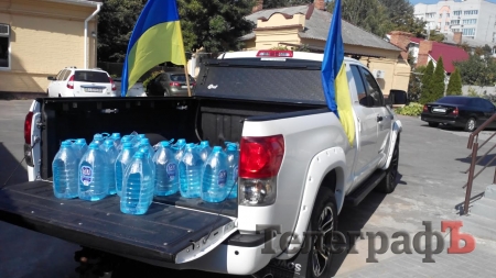 Полтонны воды для военных 