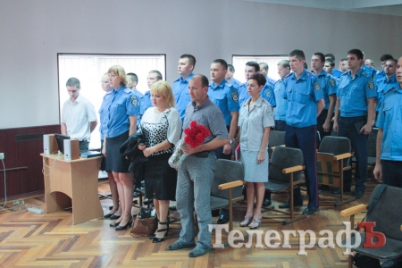Кременчугские милиционеры почтили память погибших соратников
