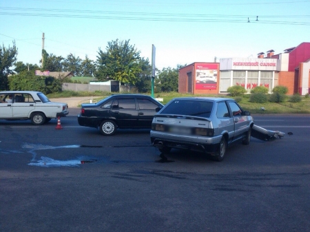 Утреннее ДТП на "Советской армии"
