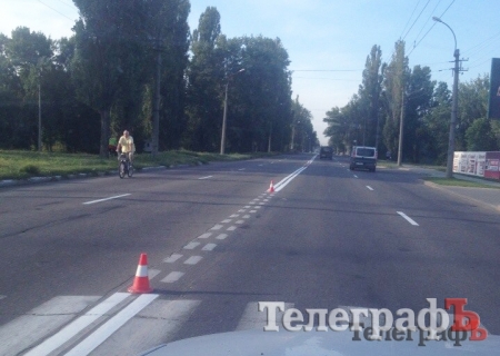 В районе «Гвардейской» меняют асфальт, на Молодежном - рисуют разметку