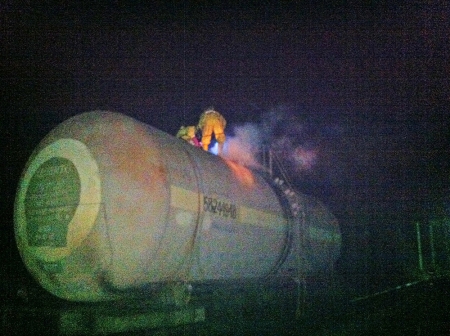 В Кременчуге произошла утечка паров аммиака из цистерны поезда В Кременчуге произошла утечка паров аммиака из цистерны поезда