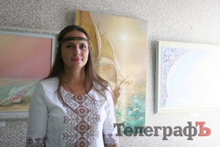 В Кременчуге открылась выставка Оксаны Бойко и учеников школы «Око»