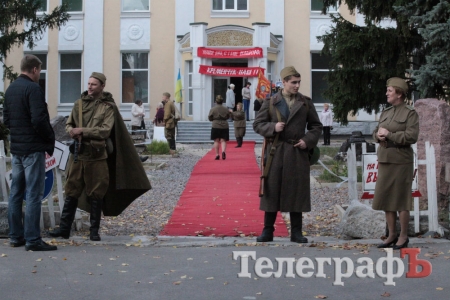 В Кременчуге музей «захватили» солдаты Красной Армии