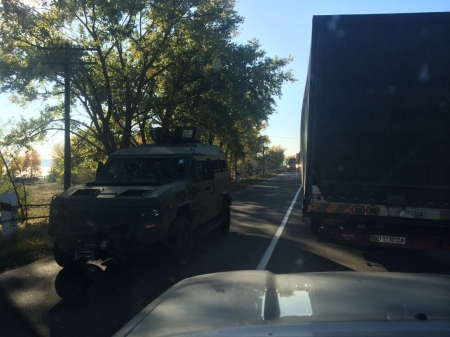 Кременчужане попали в пробку в Липовом на мосту через Сулу