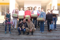 Читатели «Телеграфа» совместно с кременчугским педучилищем отправили помощь детям-беженцам на Восток