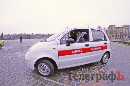 В Кременчуге купили четыре Daewoo Matiz для обслуживания больных на дому
