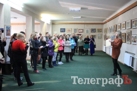 В Кременчуге открылась выставка «Нам 40 лет»