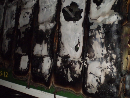 Под Кременчугом ночью горел грузовик с цветами