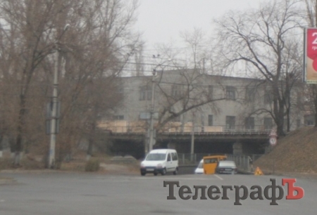 В Кременчуге в районе ж/д вокзала образовалась пробка