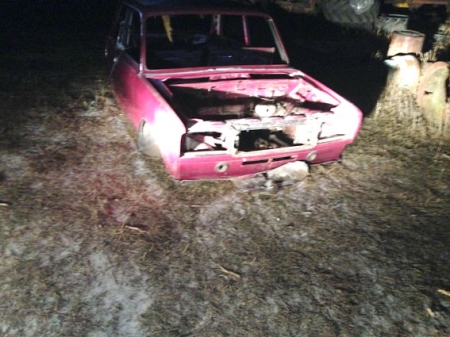 Задержаны автоугонщики, которые похищали в Кременчуге ВАЗы, а потом сжигали