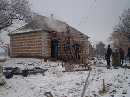 Из-за «левого» дымохода в Кременчуге горел дом