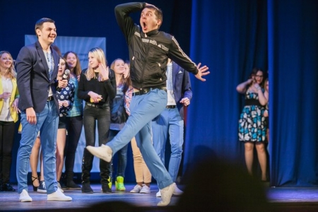 Команда КВН «Сборная Кременчуга Лукас» привезла кубок Кировограда