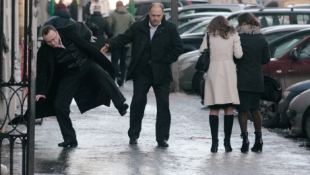 За период гололедицы 122 кременчужанина обратилось в травмпункт