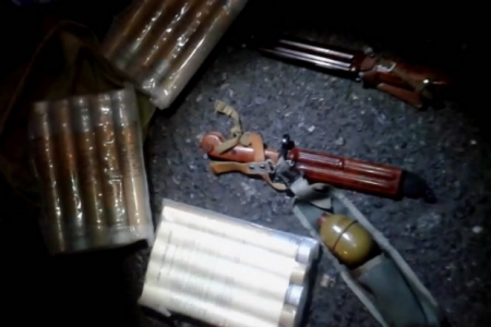 На Полтавщине ГАИшники остановили две машины с незаконно перевозимым оружием