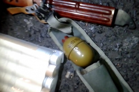 На Полтавщине ГАИшники остановили две машины с незаконно перевозимым оружием