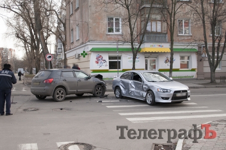 ДТП на Красина: водителю стало плохо за рулем