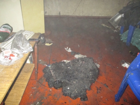 В Кременчуге на пожаре погиб мужчина