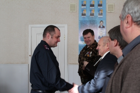 В Кременчуге 14 военных Нацгвардии получили награды за участие в АТО