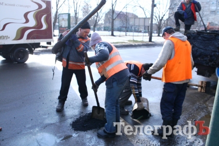 Мастер-класс по асфальтированию в Кременчуге