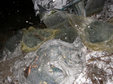 Водная милиция Кременчуга задержала любителей незаконной рыбалки