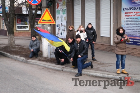 Встреча погибшего Героя кременчужанина Богдана Гавели в Кременчуге