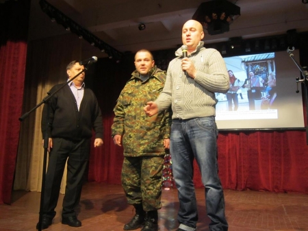 У кременчуцькій школі учні зустрілися із захисником Донецького аеропорту