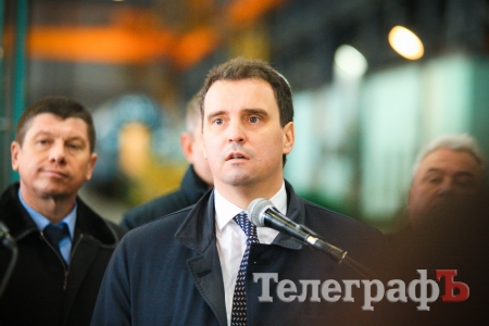 Министр экономики и торговли Айварас Абромавичус в Кременчуге Министр экономики и торговли Айварас Абромавичус в Кременчуге