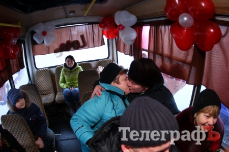 «Маршрутка любви-2015» в Кременчуге