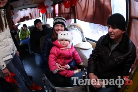 «Маршрутка любви-2015» в Кременчуге
