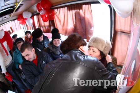 «Маршрутка любви-2015» в Кременчуге