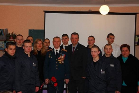 "Афганцы" побывали в кременчугской колонии