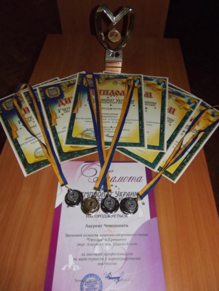 Танцювальний колектив «Орхідея» виступив на чемпіонаті України