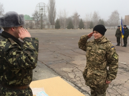 В Полтаве выпустили сержантов-связистов