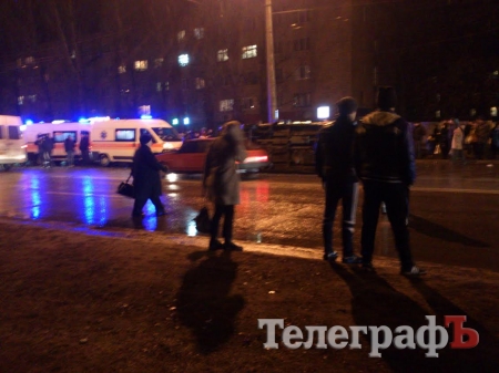 В Кременчуге на Молодёжном перевернулась маршрутка