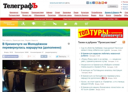 В десяточку! ТОП-10 новостей telegraf.in.ua за неделю (26.02-4.03.2015)