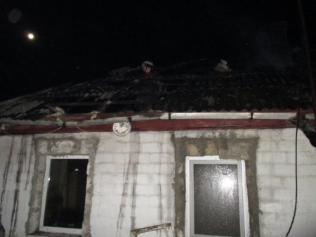 Фото з пожежі у Кременчуці